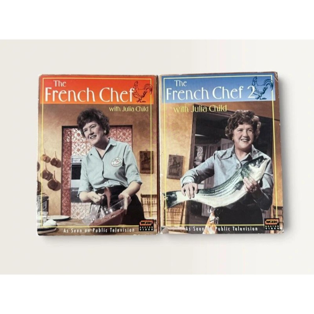 The French Chef with Julia Child Volumes 1 & 2 DVD Box Sets